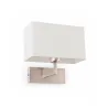RODA Lampe applique nickel mat