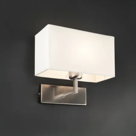 RODA Lampe applique nickel mat