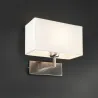 RODA Lampe applique nickel mat
