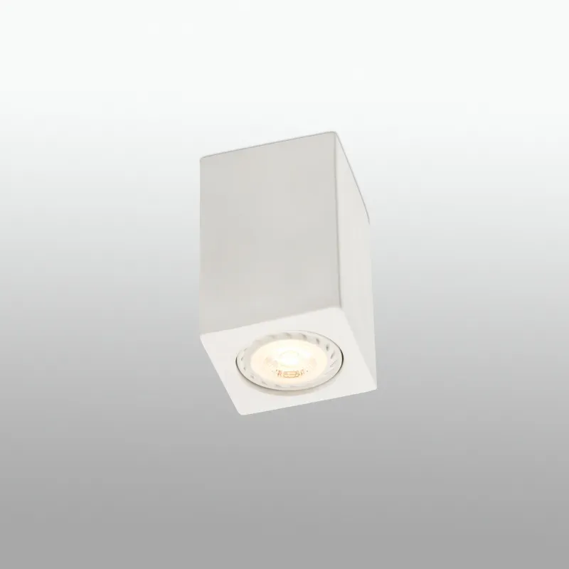 SVEN SQ Plafonnier carré blanc