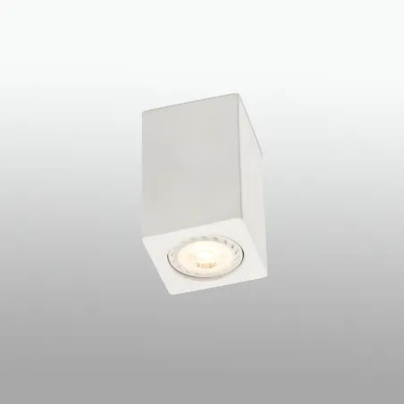 SVEN SQ Plafonnier carré blanc