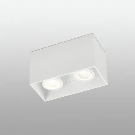 TECTO 2L Plafonnier blanche GU10