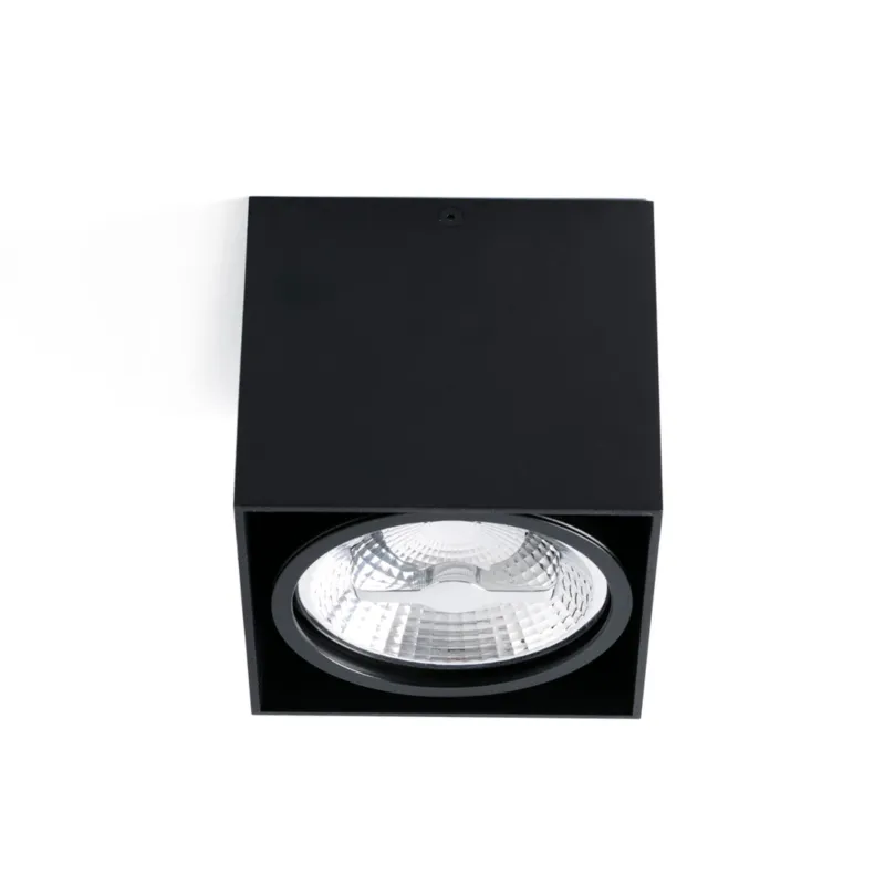 TECTO AR111 Plafonnier noire