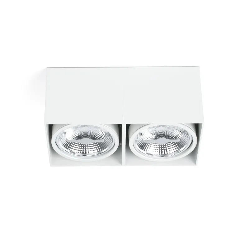 TECTO 2L AR111 Plafonnier blanche