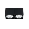 TECTO 2L AR111 Plafonnier noire