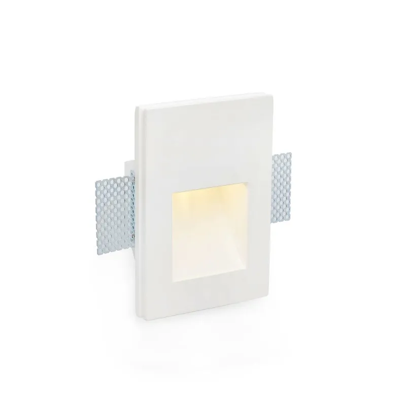 PLAS SQ Lampe encastrable blanc