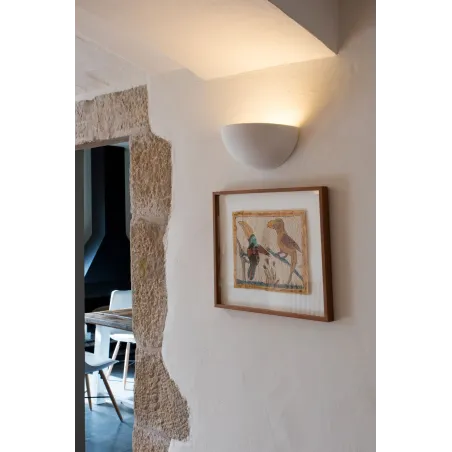 SNOW Lampe applique blanche