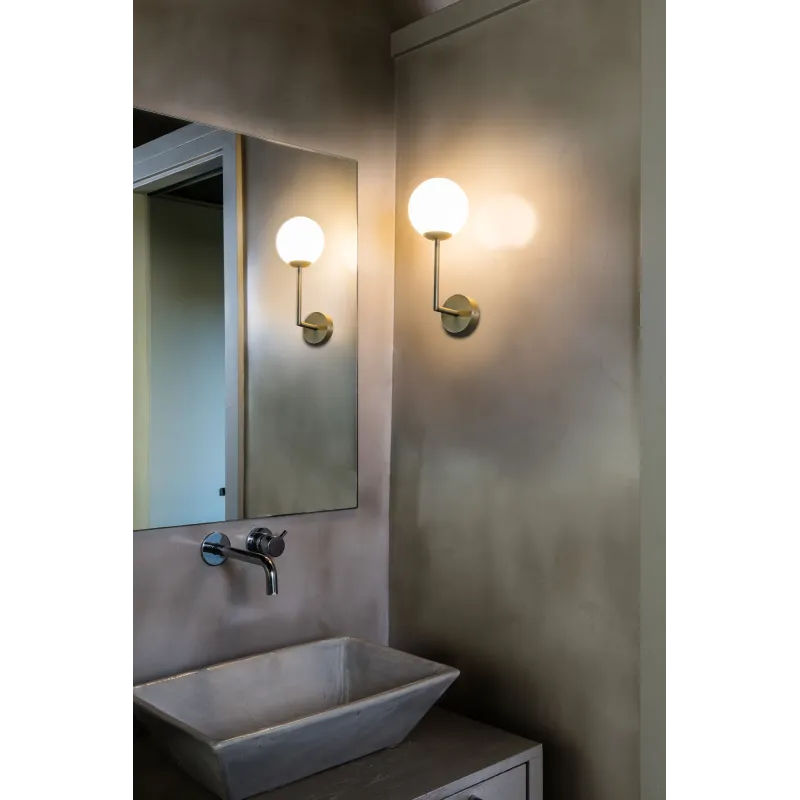 GALA Lampe applique or satiné