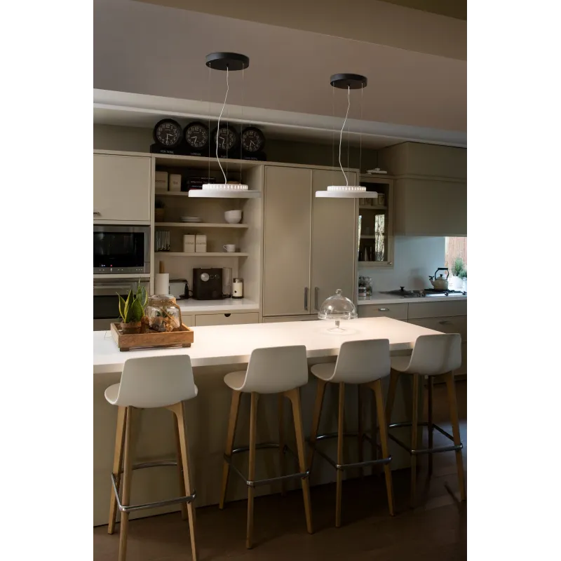 DOLME Lampe suspension blanche