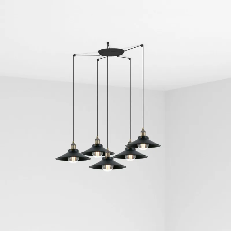 MARLIN 5L Lampe suspension noire