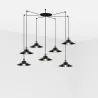 MARLIN 7L Lampe suspension noire