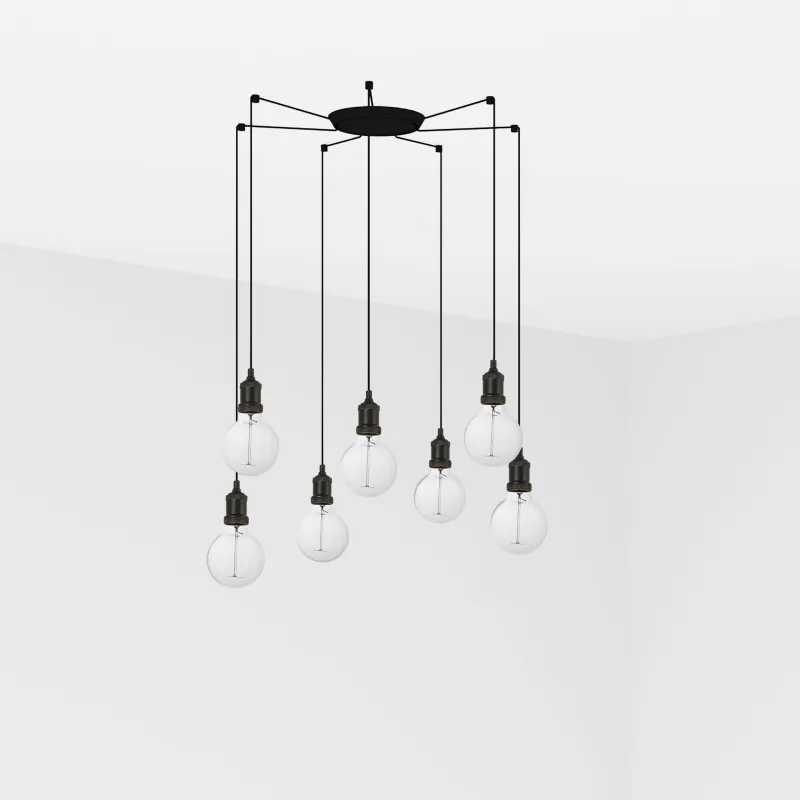 ART 7L Lampe suspension noire