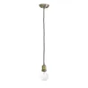 ART Lampe suspension vieil or