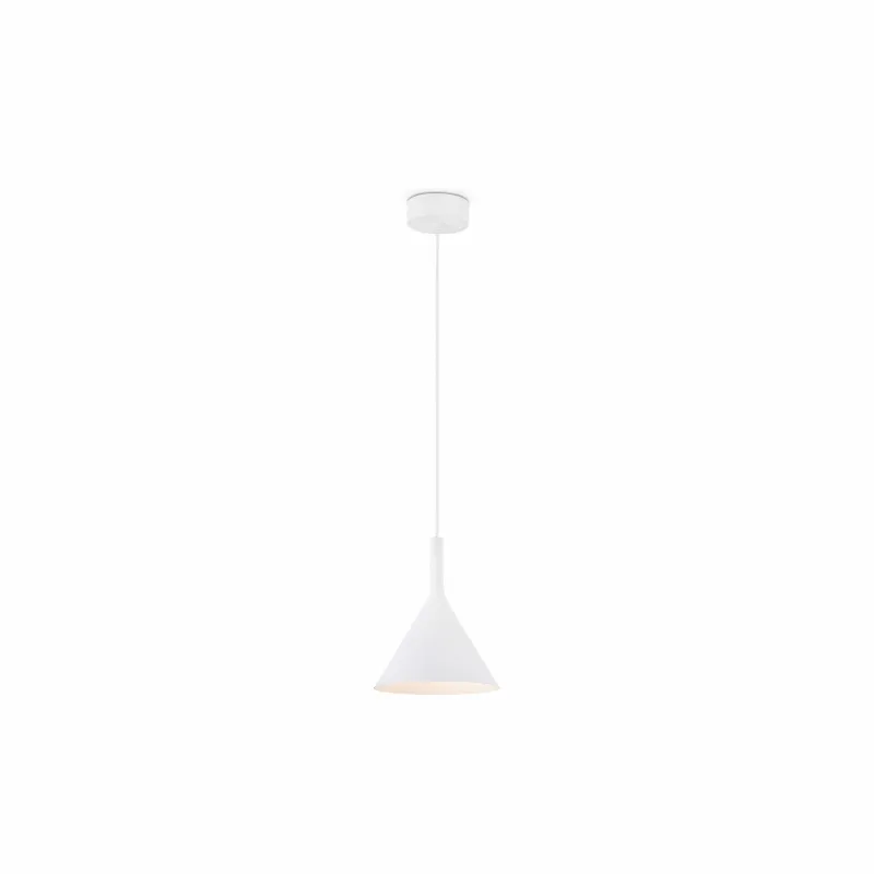 PAM 165 Lampe suspension blanche