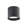 NATSU Plafonnier rond noir