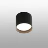 NATSU Plafonnier rond noir