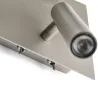 HANNA Lampe applique nickel avec lecteur LED