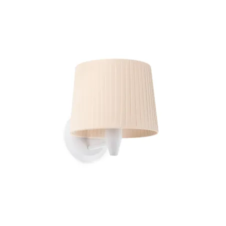 SAMBA Lampe applique blanc/enrubanné beige