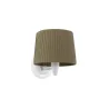 SAMBA Lampe applique blanc/enrubanné vert