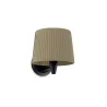 SAMBA Lampe applique noire/enrubanné vert