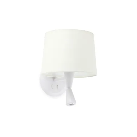 CONGA Lampe applique avec lecteur blanc/blanc