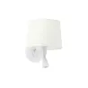 CONGA Lampe applique avec lecteur blanc/blanc