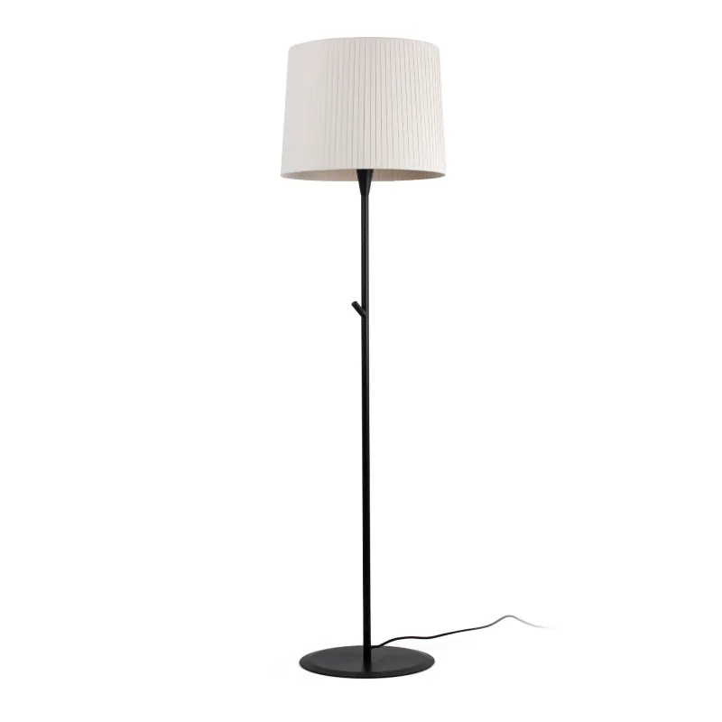 SAMBA Lampedaire noire/enrubanné beige