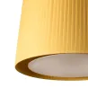 SAMBA 7L Lampe suspension noir/jaune