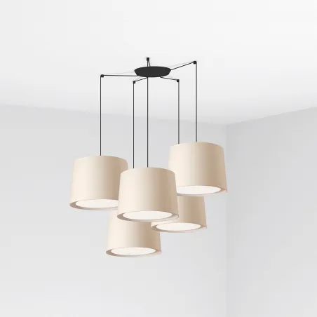 CONGA 5L Lampe suspension beige
