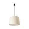 CONGA Lampe suspension simple noir/blanc