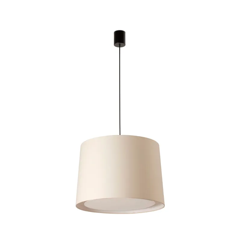 CONGA Lampe suspension simple noir/beig