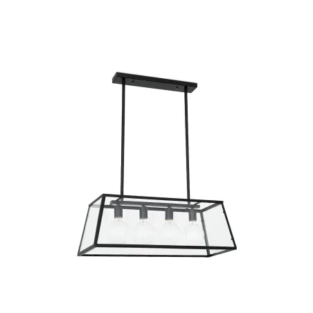 ROSE 4L Lampe suspension télescopique noire
