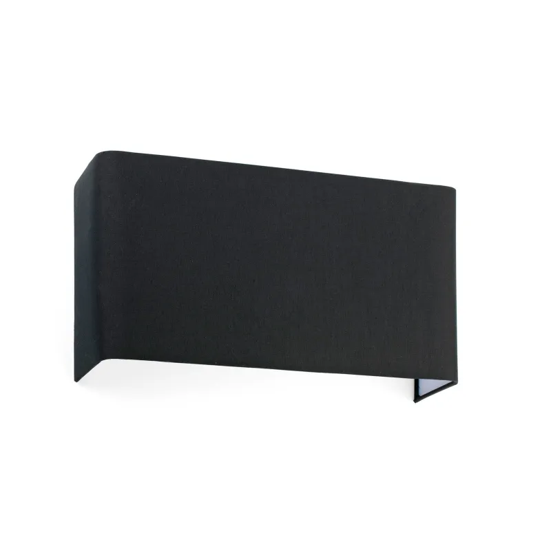 COTTON RCT Lampe applique noir horizontal 2L