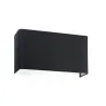 COTTON RCT Lampe applique noir horizontal 2L