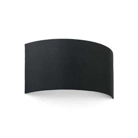 COTTON R Lampe applique noir ronde horizontal 2L