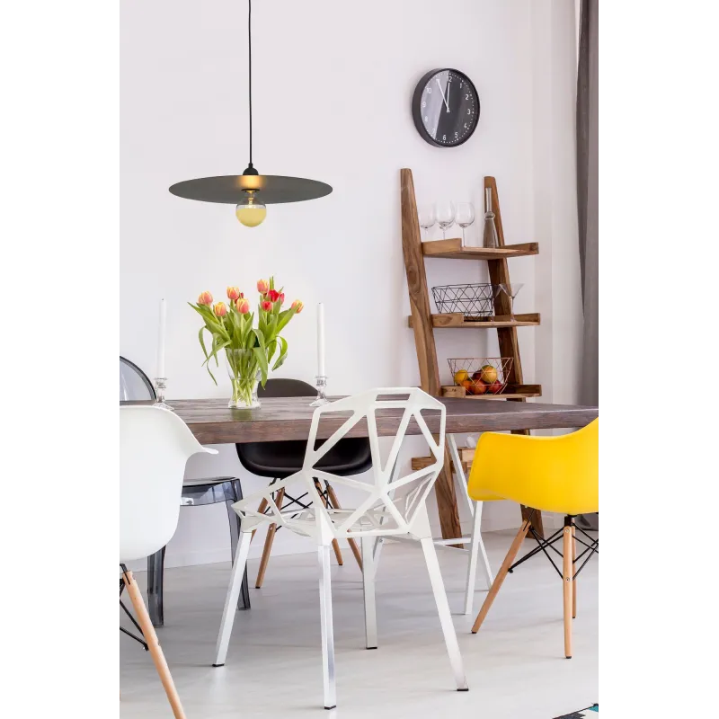 PLAT Lampe applique noire