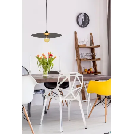 PLAT Lampe applique noire