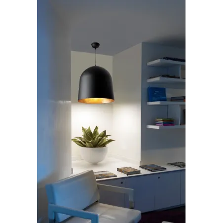 CRATER Lampe suspension noir