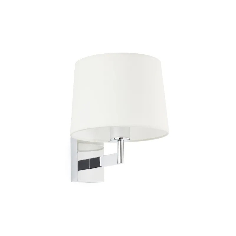 ARTIS Lampe applique chrome/blanc