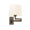 ARTIS Lampe applique avec bras articulé bronze/beigee