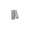 ROB Lampe applique nickel mat avec lecteur