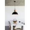 MARGOT Lampe suspension noire
