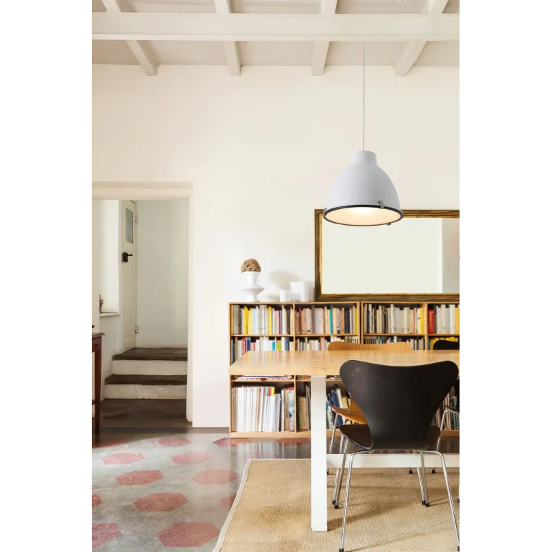 CHARLOTTE Lampe suspension blanche