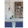 KOMBO 120 Lampe suspension gris 1L