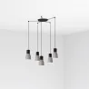 KOMBO 120 5L Lampe suspension gris