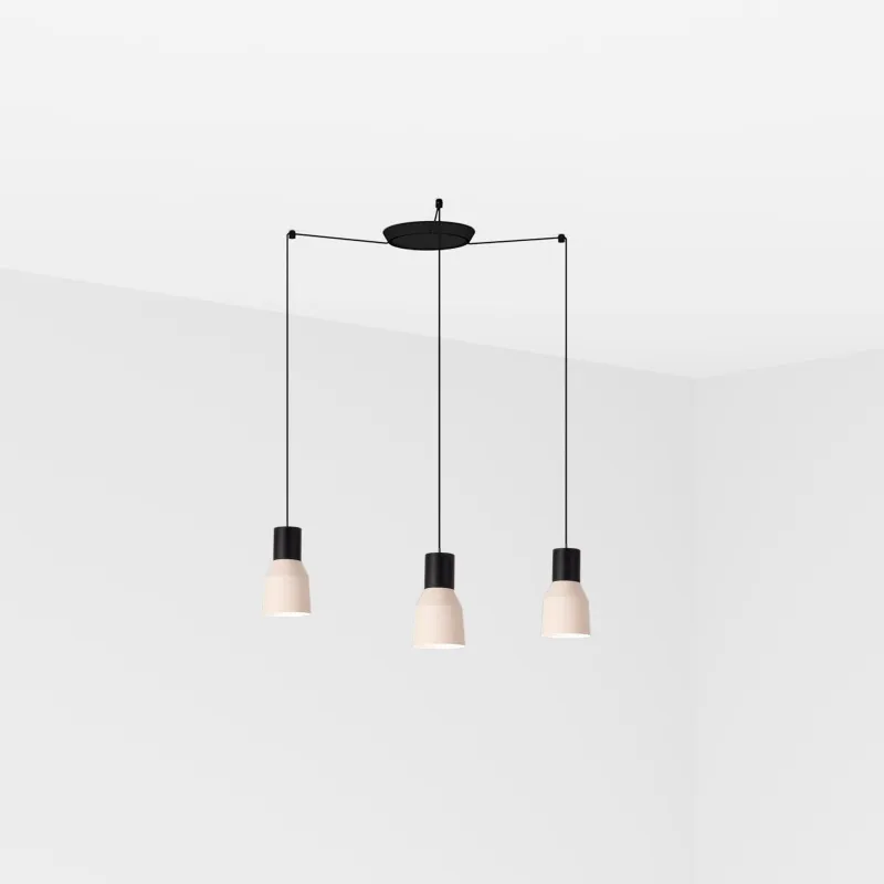 KOMBO 120 3L Lampe suspension beige