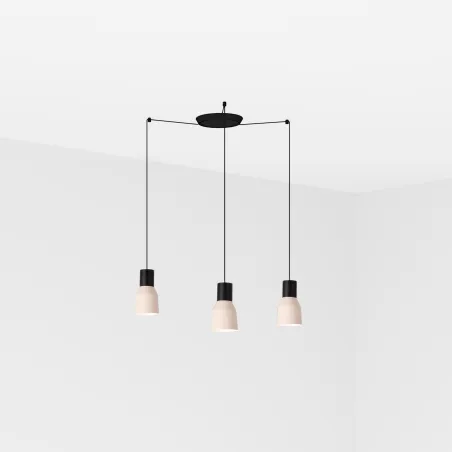 KOMBO 120 3L Lampe suspension beige