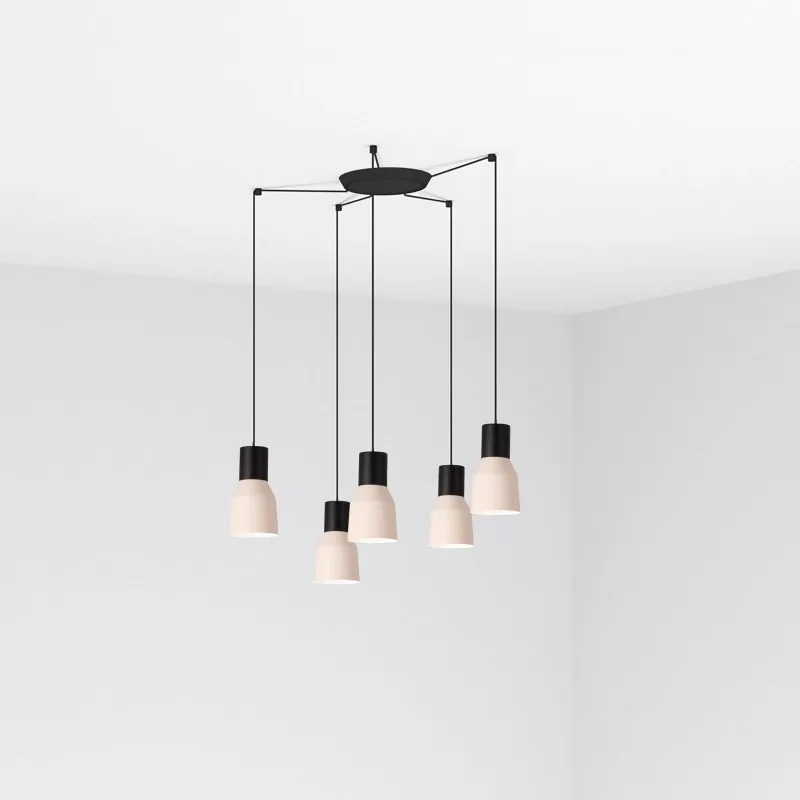 KOMBO 120 5L Lampe suspension beige