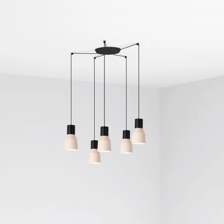 KOMBO 120 5L Lampe suspension beige