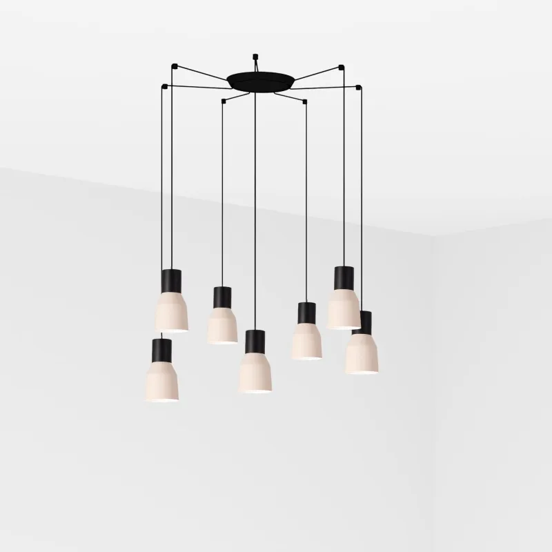 KOMBO 120 7L Lampe suspension beige